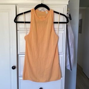 A.L.C. Orange Sleeveless Top